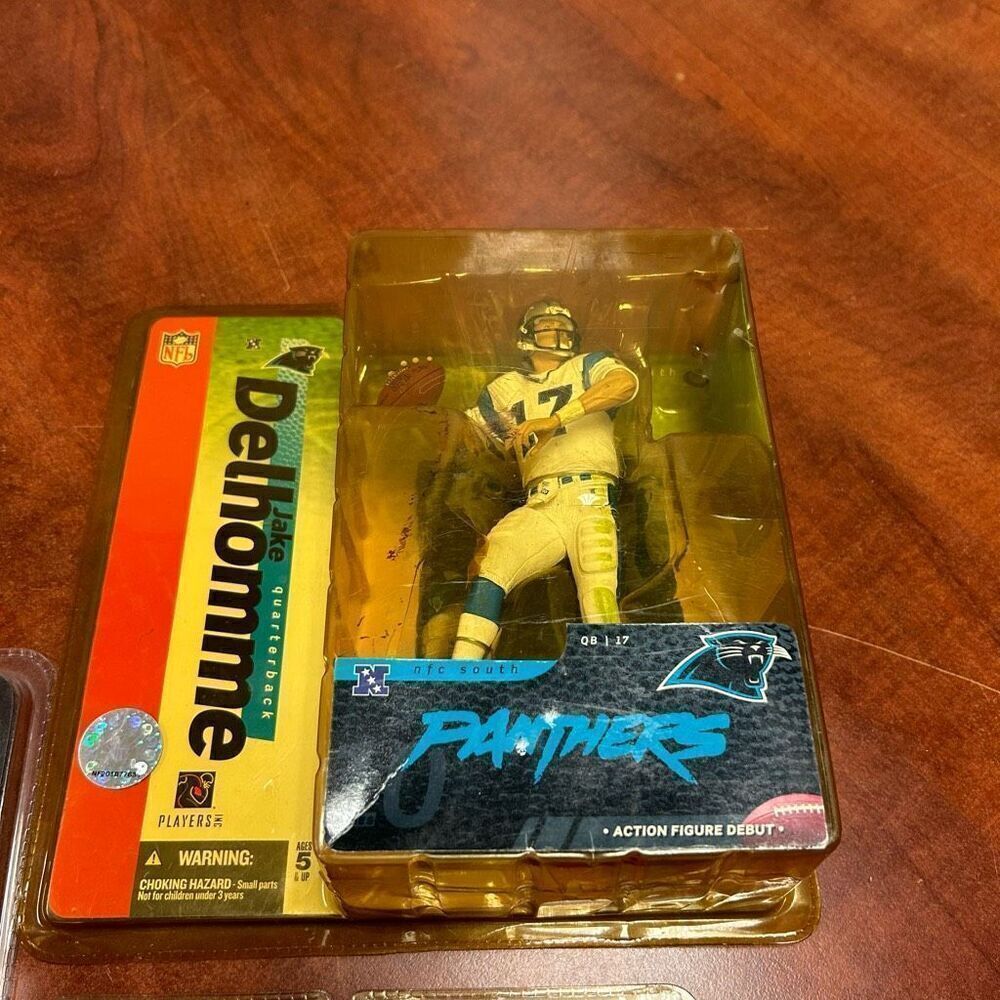 NFL Players figures Percy Harvin Champ Bailey Jake delhomme - Picture 3 of 4